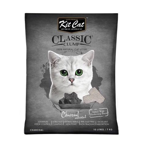 Cát vệ sinh đất sét cho mèo Kit Cat không mùi 10L (7kg)