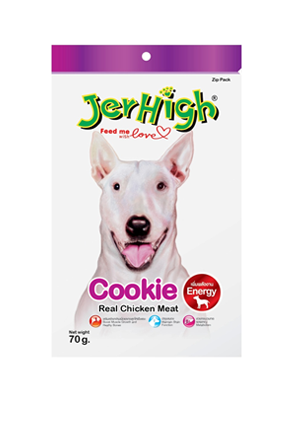 Snack Jerhigh cho chó vị bánh nướng 70g 