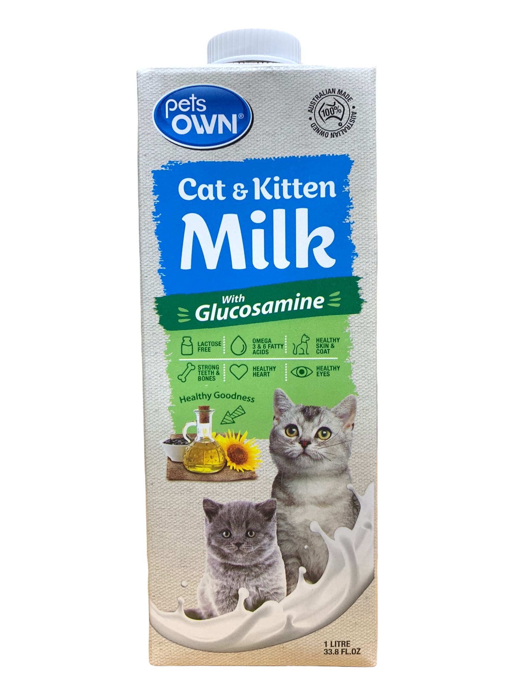Sữa nước pha sẵn cho mèo Petsown 1L